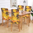 thumbnail image 7 of BZSMCE Chairs Slipcovers Dining Chair Covers Tropical Sunset Serenity Creative Pattern, 7 of 7