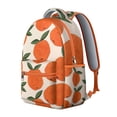 thumbnail image 2 of Orange Students Backpack Oranges Fruit Fresh Summer Cute Sweet School Bag with Pattern Print Design, Lightweight and Durable for Students, 2 of 5