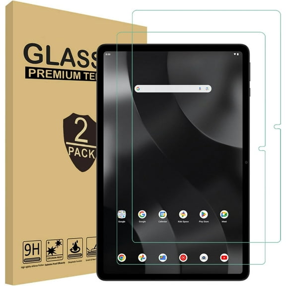 zukof 2 Pack Tempered Glass Screen Protector for Onn 12.1 Inch Pro Tablet 2024 Model, Tempered Glass Scratch Resistance Case Friendly 9H hardness Screen Saver