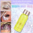 thumbnail image 1 of Glitter Gel Lentejuelas grandes Cara Glitter Gel Shimmer Maquillaje para cara Uñas Ojos Labios, 1 of 7