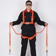 thumbnail image 2 of S SERENABLE 2m Fall Protection Full Body Harness with Double Ropes and Hooks, 100kg,, 2 of 9