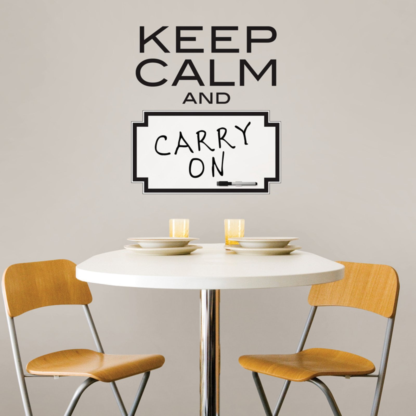 Wall Pops "Keep Calm" Dry Erase Wall Quote Decal