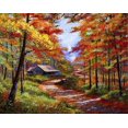 thumbnail image 3 of GATYZTORY 40x50cm Lienzo de paisaje natural sin marco Obra de arte Decoración del hogar Regalo único, 3 of 5