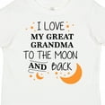 thumbnail image 4 of Inktastic I Love My Great Grandma to the Moon and Back Boys or Girls Toddler T-Shirt, 4 of 5