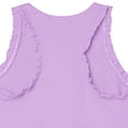 thumbnail image 4 of Hngshg Camisoles Grande Taille pour Femmes à Volants Sans Manches Amples Décontractées Col Rond T-Shirts Classiques Été Vacances Sortie Tee, 4 of 9