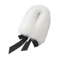 thumbnail image 1 of Qarigey Cuello de piel de zorro de imitación para mujer con correa, abrigo de invierno, decoración de capucha, chal grande falso a la moda, Accesorios de disfraces Blanco, 1 of 6