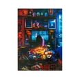 thumbnail image 4 of House of Horrors and Scary Movies 1000 Piece Jigsaw Puzzle By Rachid Lotf, 4 of 7