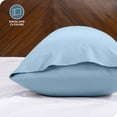 thumbnail image 5 of Bare Home Body Pillowcase - Envelope Closure - Ultra Soft - Double Brushed - Light Blue, 5 of 7