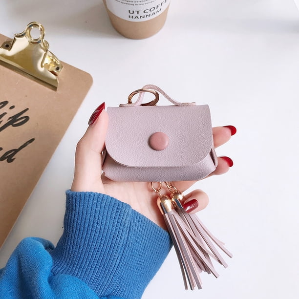 Designed for Airpods Pro Case, Premium PU Leather Case for Airpods