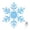 B, variant on LED Snowflake Wall Set, Blue & White Mix Remote Controlled Glowing Snowflake Decor, Battery Operated, Peel & Stick Wall Window Ceiling Christmas Lights Decorations, 1Pc 3.9"