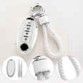 thumbnail image 4 of for Nissan Key Fob Cover with Keychain, Soft TPU Key Case Protection Fit for Altima Rogue Sentra Pathfinder Frontier Maxima Titan Murano Kicks Juke Versa Armada GTR 370Z Leaf, 4 of 5