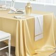 thumbnail image 5 of PRETXORVE Home Decor, Room Decor, Seamless Satin Tablecloth Rectangular Silk Tablecloth Fabric Table Decoration Suitable for Restaurant Wedding Banquet Party Activities Decoration, 5 of 6
