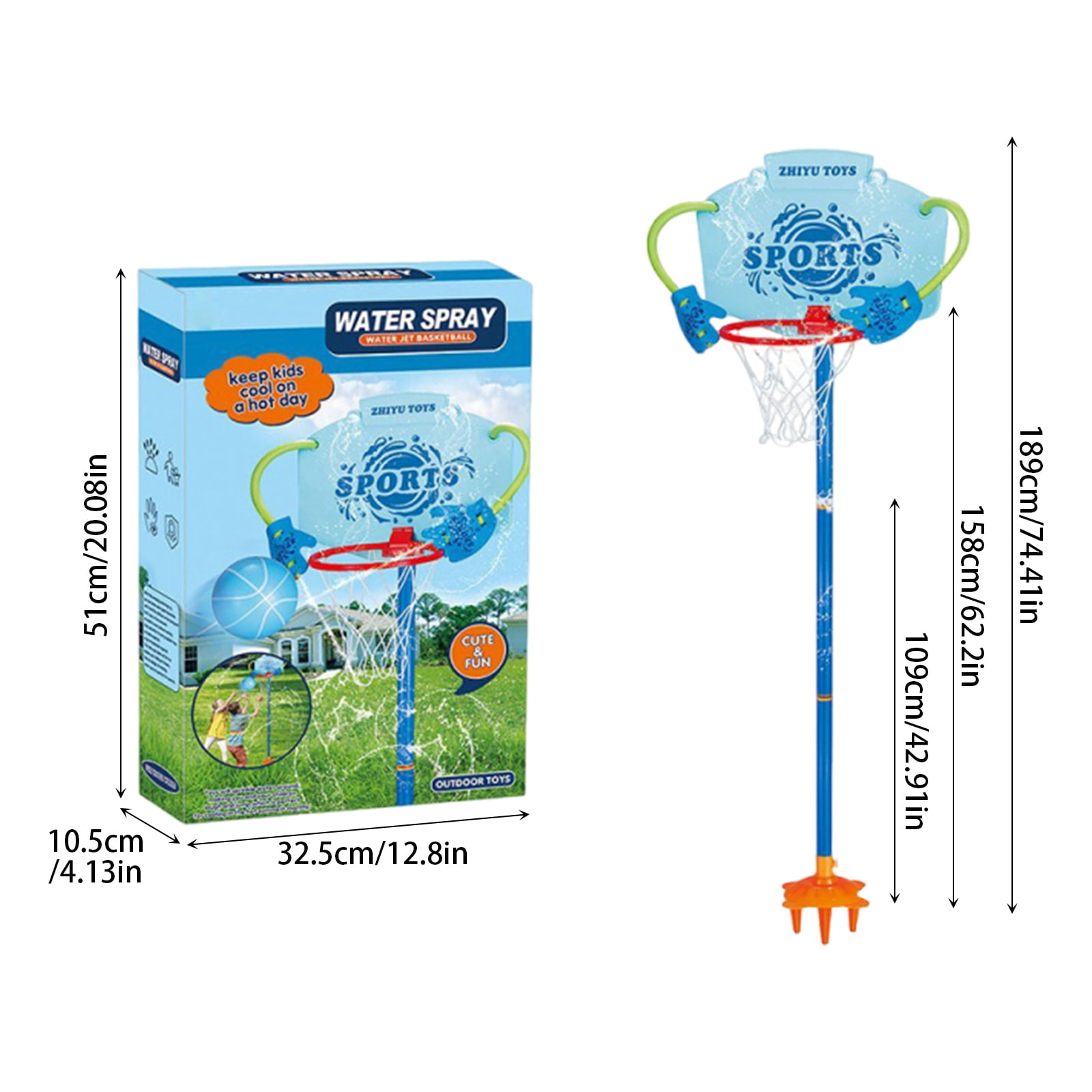 Sprinkler for Yard, Rotating Garden Water Sprinkler with Insect Flower Design, Outdoor Summer Lawn Water Play for Backyard Fun, Birthday Gift