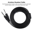 thumbnail image 4 of Cable De Repuesto Para Auriculares De Aviación, Enchufe De Micrófono De 3/16 Pulgadas, Cable De Auriculares De Aviación De 6,6 Pies Para Auriculares De Aviación, 4 of 7