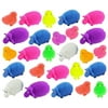 24 Puffer Sheep and Chick Air Filled Balls - Easter Basket Filler - Small Novelty Prize Toy - Party Favors - Gift - Bulk (2 Dozen)