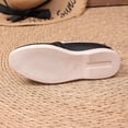 thumbnail image 4 of BRGZLK Slip On Loafers for Women Trendy Color Block Soft Bottom Flats Loafers Lightweight Fashionable Comfortable Non-Slip Business Casual Shoes Black 9, 4 of 9