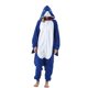 thumbnail image 2 of Pijama de invierno de mapache Kigurumi Shark Unisex, mono de lana de animales, Cosplay de Navidad para niño y adulto, 2 of 4