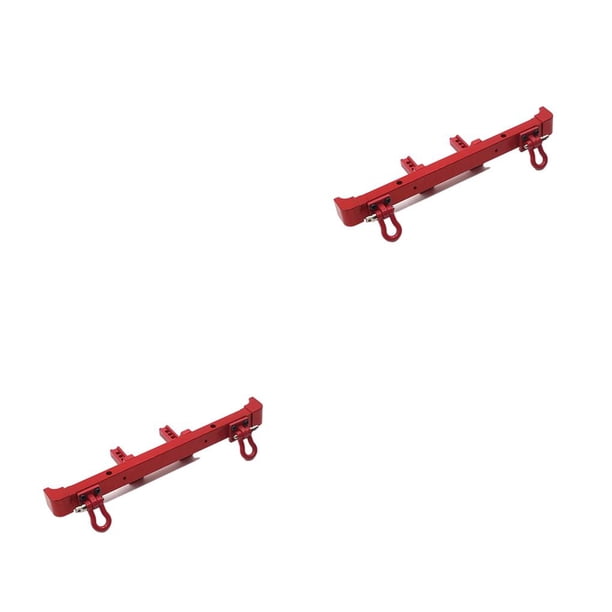 Accesorios para automóviles Scienceny parachoques trasero Hardware Rojo 2piezas CBP267833