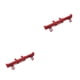 thumbnail image 1 of Accesorios para automóviles Scienceny parachoques trasero Hardware Rojo 2piezas CBP267833, 1 of 6