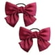 thumbnail image 1 of Lazos grandes para el pelo, paquete de 2 pinzas para el pelo con lazo para mujer, pinzas para el pelo con lazo rojo para niñas, accesorios para el cabello con lazo de satén para mujer MFZFUKR CPB-DE-WX245-5, 1 of 5