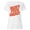 White, variant on Heavy Energy Typography Women's White T-shirt