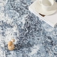 thumbnail image 4 of BERTHMEER 5'x7' Blue Abstract Area Rugs for Living Room Bedroom Contemporary Rugs Machine Washable non-slip, 4 of 8