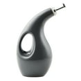 thumbnail image 2 of Rachael Ray Ceramic EVOO Oil and Vinegar Dispensing Bottle, 24-Ounce, Dark Gray, 2 of 13