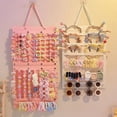 thumbnail image 6 of Hair Bows Organizer Wall Hanging Large Capacity Headband Holder Hair Clip Storage Hanger Space Saving Accessory For Girl Room, 6 of 16