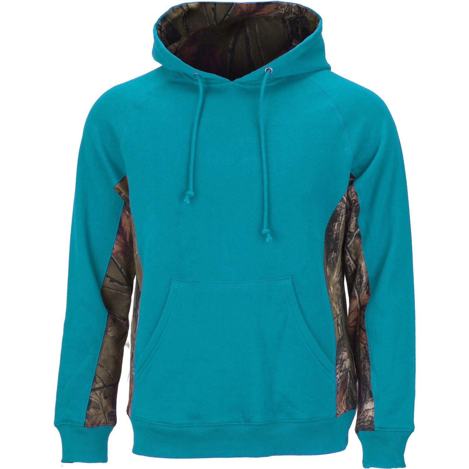 teal camo sweatshirt