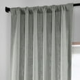 thumbnail image 5 of Ash Grey Heavy Faux Linen Curtain (1 Panel), Ash Grey, 50W X 120L, 5 of 6