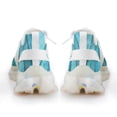 thumbnail image 6 of Blue Old Wood Texture Walking Shoes for Men Woman Lightweight Tennis Fashion Elastic Sports Shoes Cushion Basketball Shoes, 6 of 7
