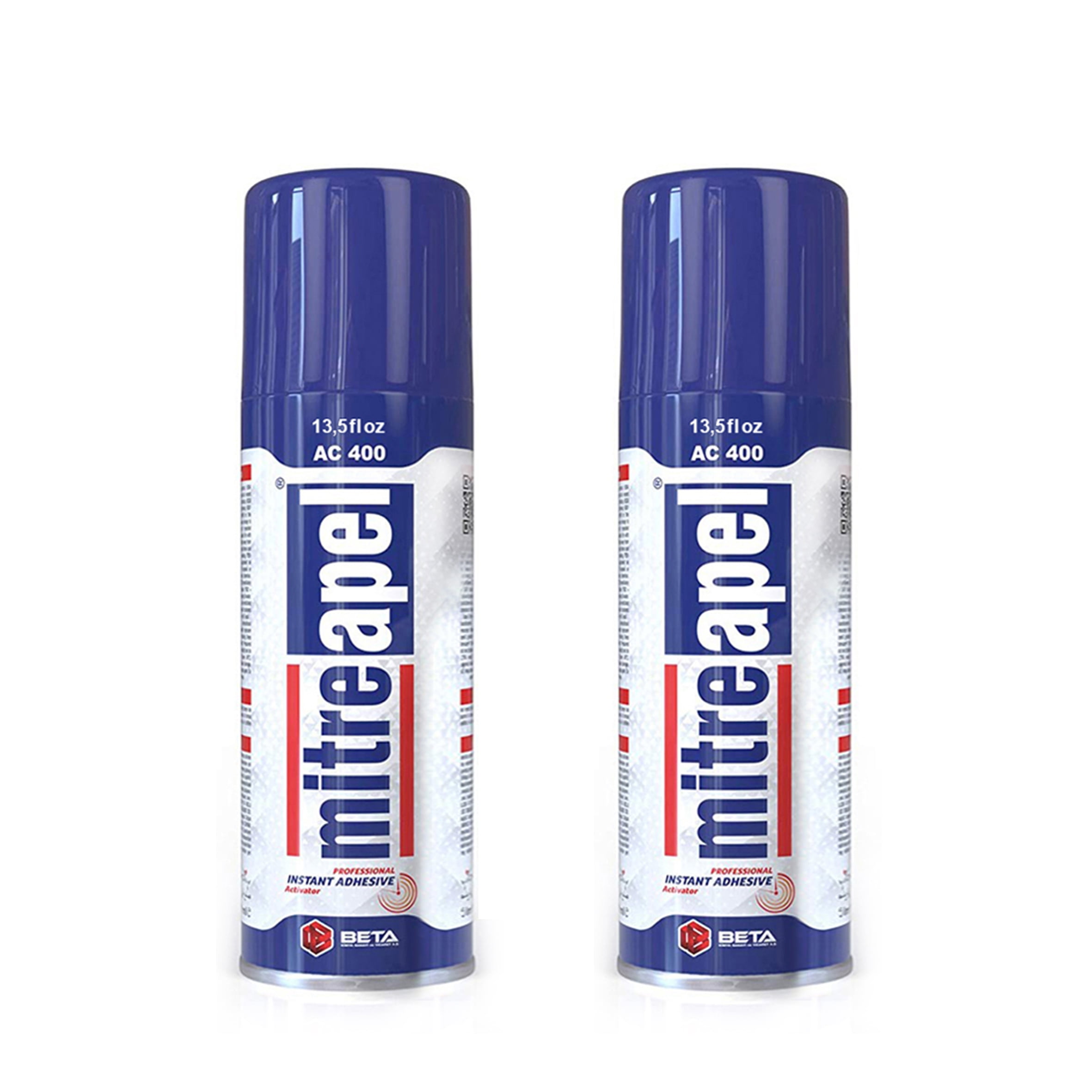 MITREAPEL Autobond Super CA Glue (1.4 oz) with Spray Adhesive Activator  (6.75 fl oz)-Auto Parts Cyanoacrylate Glue Great for