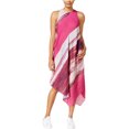 thumbnail image 1 of Vestido sin mangas asimétrico Rachel Roy para mujer rosa mediano, 1 of 1