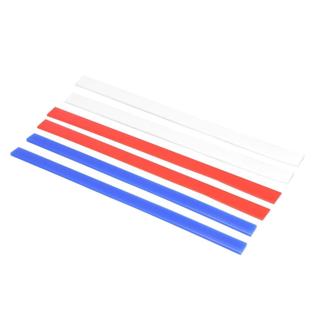 Qiilu Durable Professionnel Mesure Pâte Bandes Rouleau Guide Tartes Cuisson, Rouleau Guide, Rouleau de Silicone