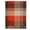 Brown-Red Plaid, variant on Lightweight Wool Plaid Blanket – 55" x 83" Ultra-Soft & Warm Alpaca-Style Throw Blanket– Includes Travel Storage Bag – Perfect for Camping, Home, Office (Checkered Pattern)