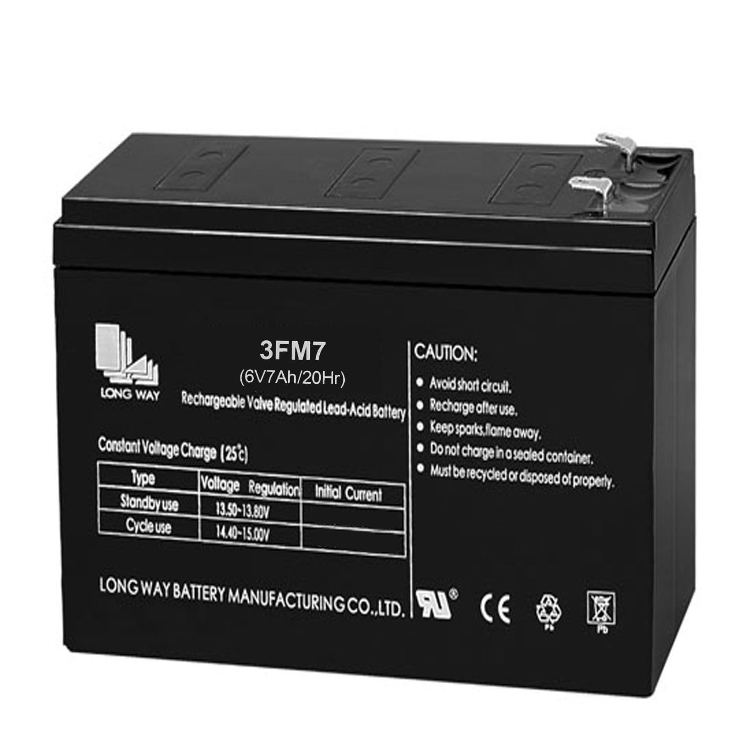 Аккумулятор dc 6v 7ah
