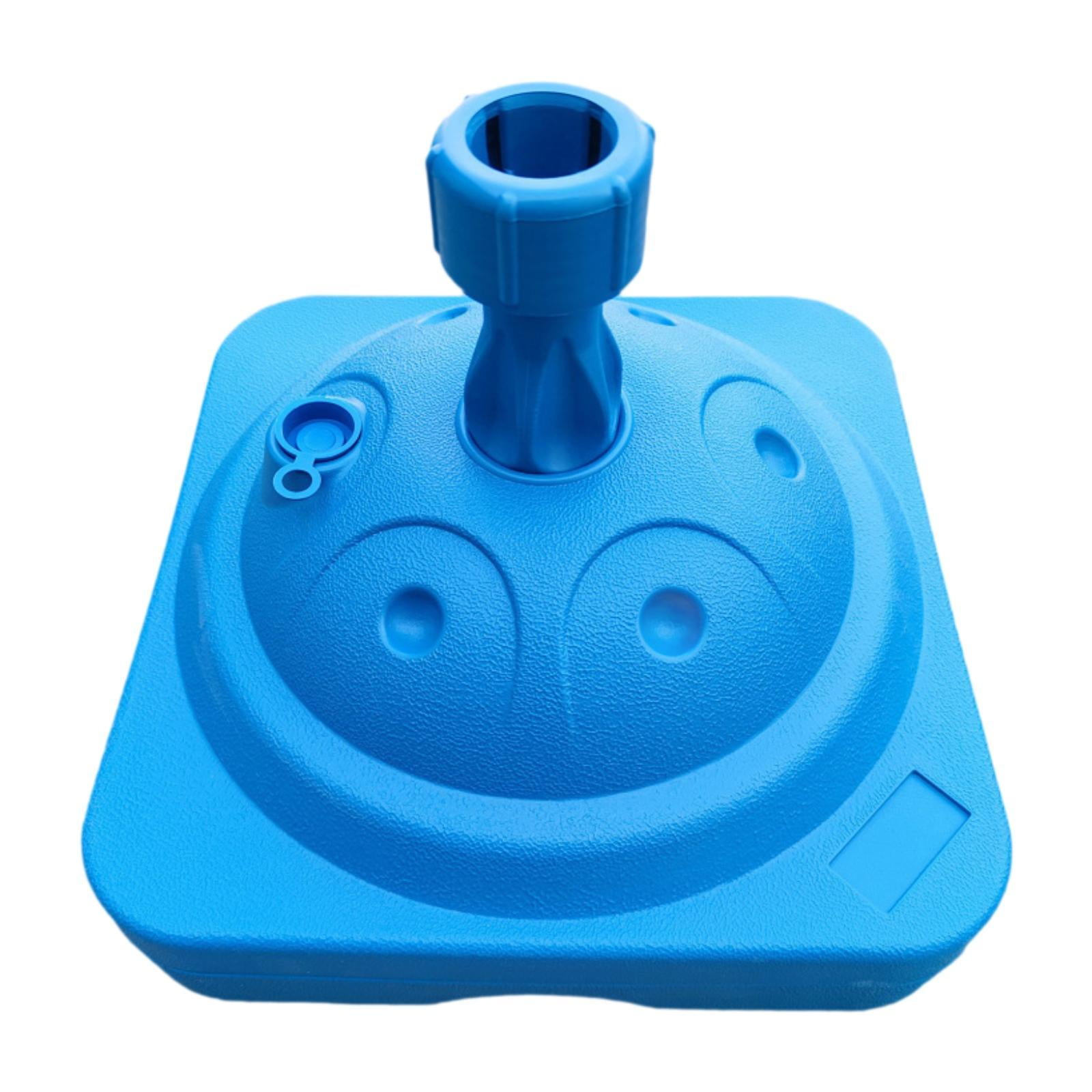 YWMJZEU Parasol Stand Patio Umbrella Stand Multifunctional Umbrella Holder Water or Sand Blue
