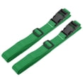 thumbnail image 1 of Unique Bargains Sangles de Bagage Réglables 2m avec Boucle à Dégagement Rapide, Vert 2 Pack, 1 of 5