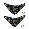 thumbnail image 6 of Goofa Space Rockets Pattern Pet Scarf Bandana - Adjustable and Comfortable,Dog Scarf Bib Kerchief Breedfor Dogs and Cats-Small, 6 of 8