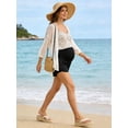 thumbnail image 3 of Pantalones cortos de entrenamiento para maternidad AMPOSH Quick-Dry con bolsillo Black XL, 3 of 6