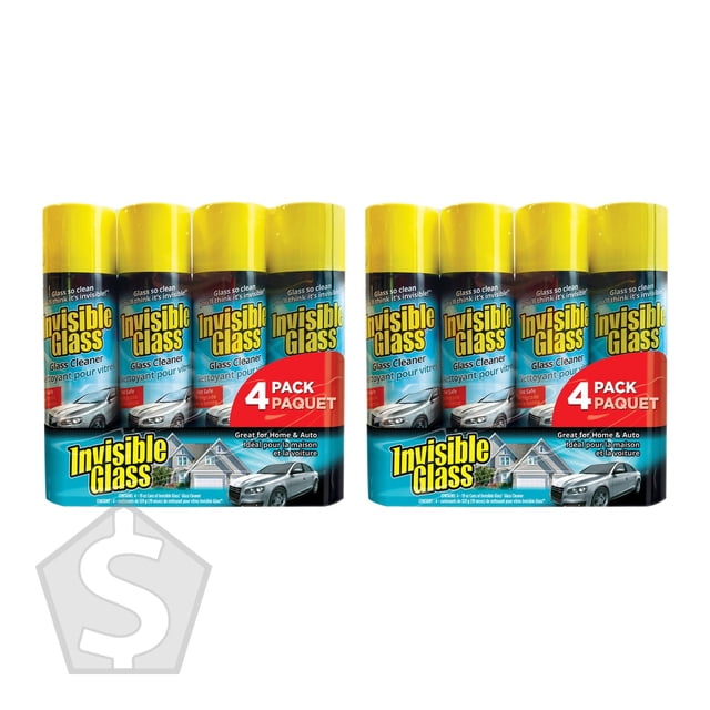 Invisible Glass Cleaner - Pack of 2