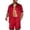 01 Red, variant on Ekouaer Men Satin Silk Pajamas Set with Pockets Sleepwear Shorts Satin Summer Loungewear 2 Piece Button Down Set