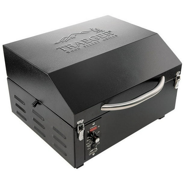 Traeger TFT17LLA Wood Portable Grill Plus, Black, 16000 BTUS Walmart