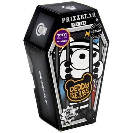 Deddy Bears Coffin Series 5 Prizzbear Plush (Includes AR Gaming Card)