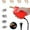 Red, variant on Handheld Plastics Welding Machine Portable Car Panel Crack Repairs Kit Thermal Cutting Hot Stapler Plastics Repairing Tool Set with 400PCS Stapling Nails