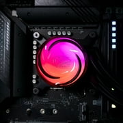 iBUYPOWER - AW4 360mm Radiator CPU Liquid Cooler (3 x 120mm Core Fans) with RGB Display - Black
