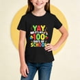 thumbnail image 5 of ATOGUTA T Shirts for Girls Crew Neck Short Sleeve Basic Tees Casual Summer Tops Black, Size 2T-14, 5 of 6