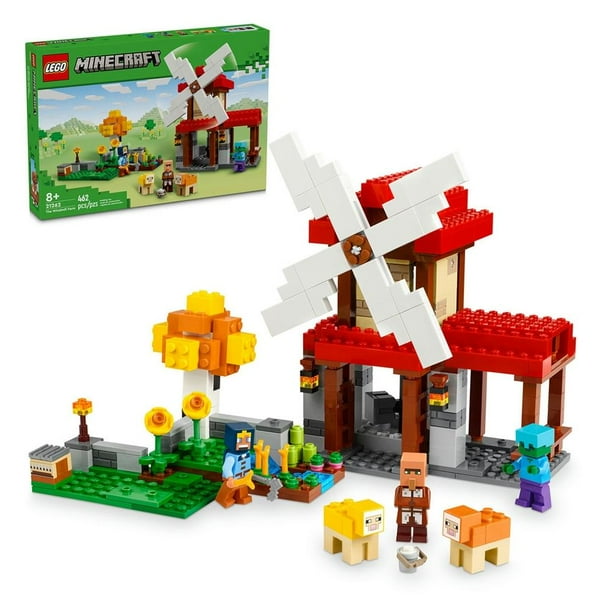 Set LEGO Minecraft La Granja del Molino 21262