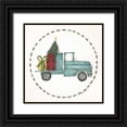 thumbnail image 1 of Shamp, Cindy 20x20 Black Ornate Wood Framed with Double Matting Museum Art Print Titled - Happy Holidays, 1 of 4