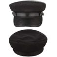 thumbnail image 2 of Chauffeur Hat For Men Women, Classic Vintage Newsboy Cap Costume Hats, 2 of 5